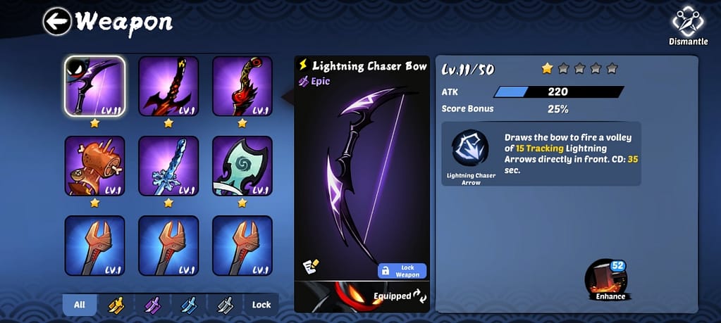 Tier List Senjata Ninja Must Die
