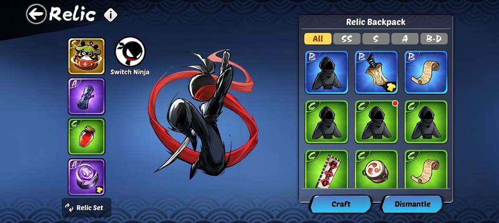 Tier List Ninja Must Die Relics