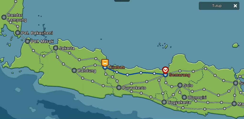 Map easter egg bussid