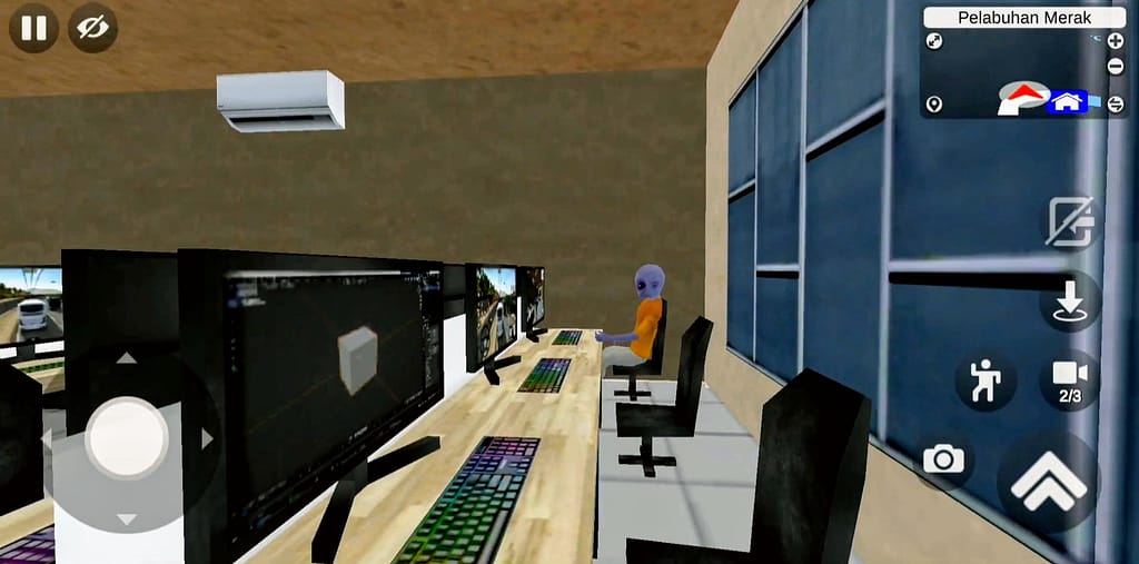 Easter egg kantor bussid