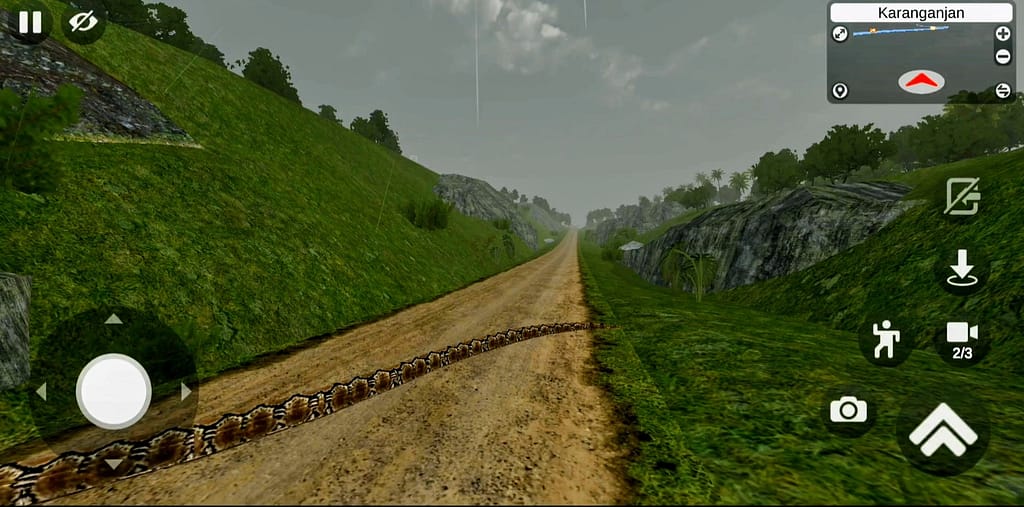 Easter egg bussid ular piton