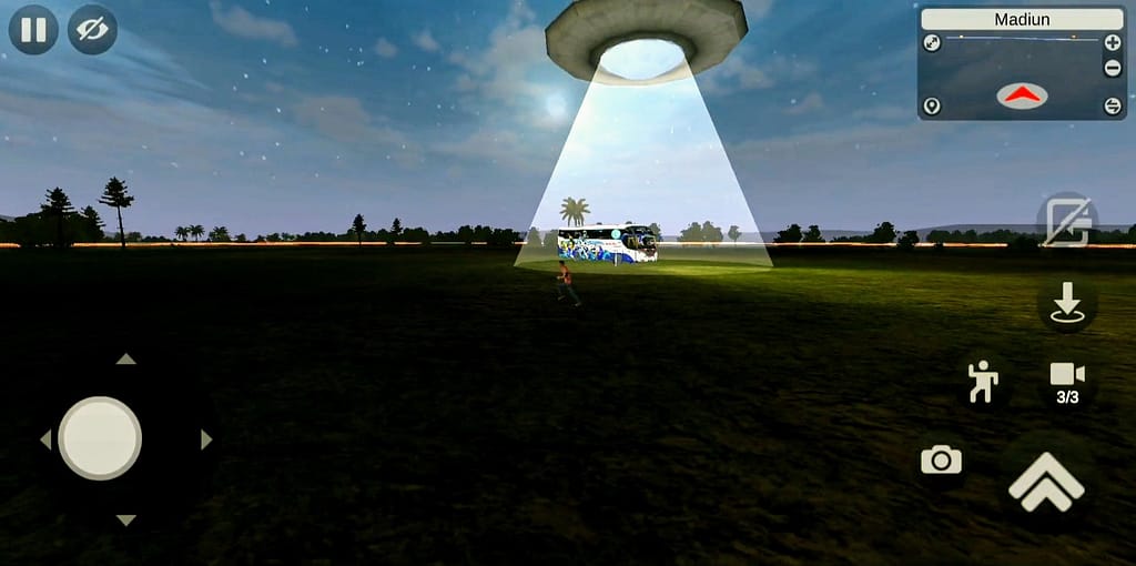 Easter egg bussid ufo
