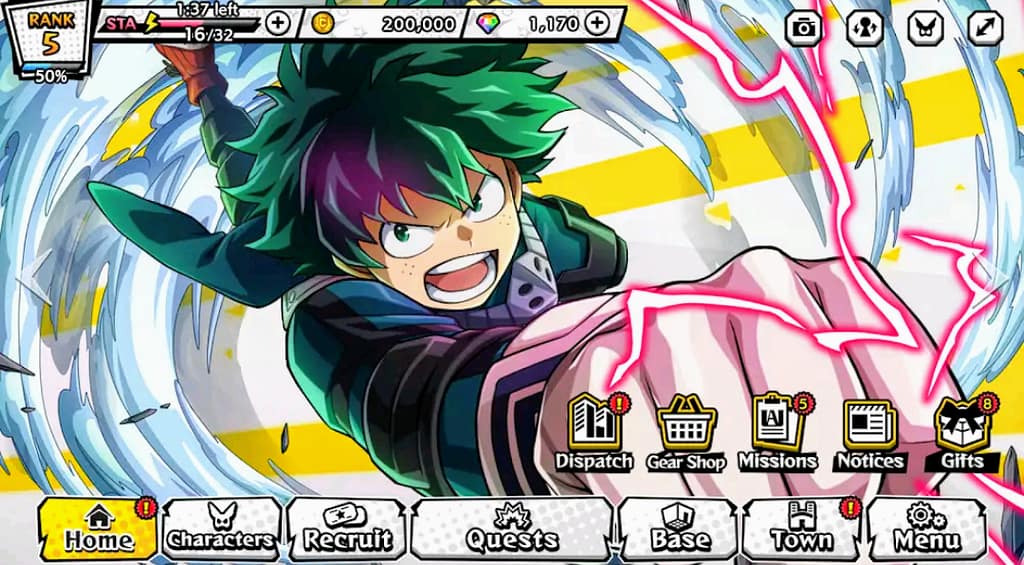 My Hero Ultra Impact Gameplay