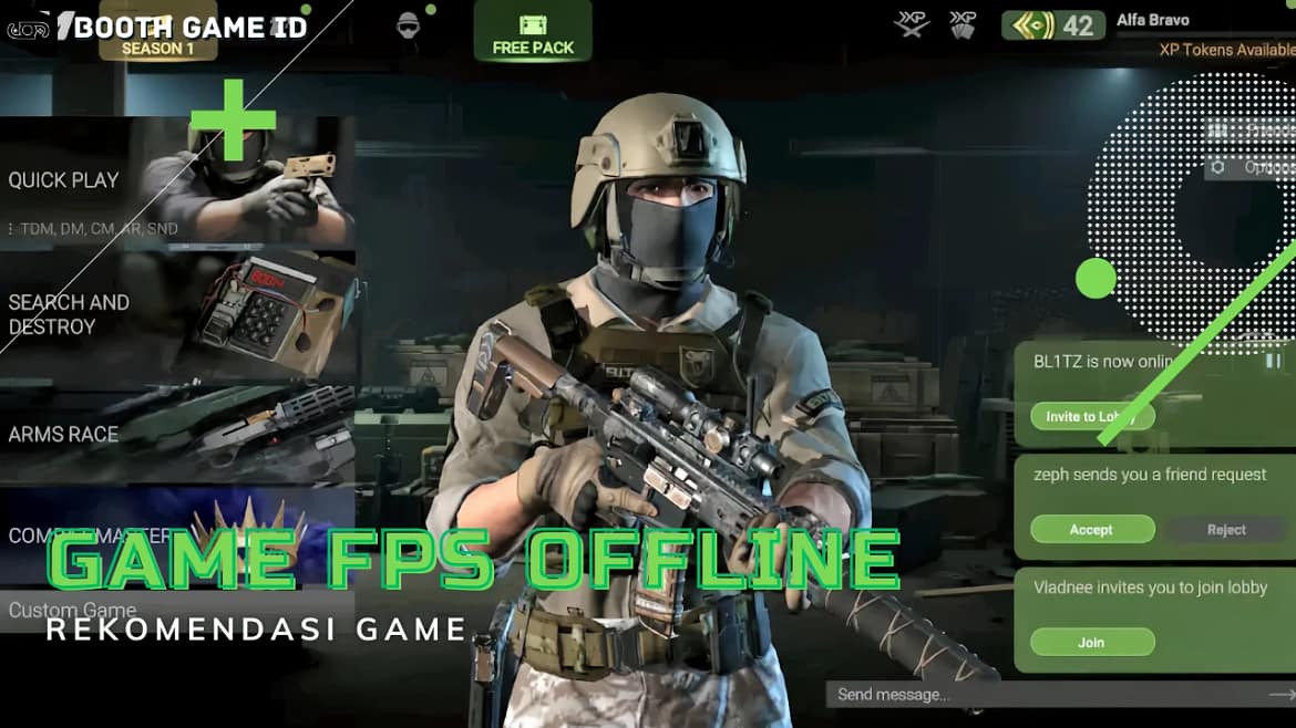 Game FPS Offline