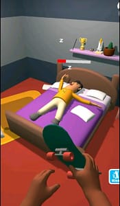 Wake him up
