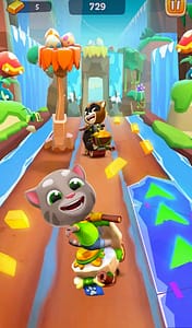 Mod apk Talking Tom Time Rush