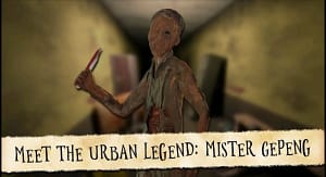 Mr gepeng hantu di game horror village sukawedi 