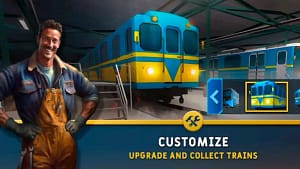 Kereta api Simulator: subway game