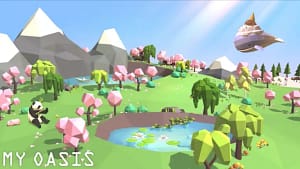 game bikin tenang dan relaks my oasis