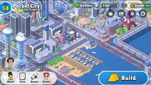 pocket city 2 game low poly