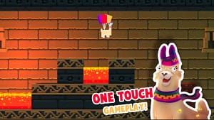 adventure llama game pixel art