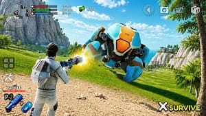 X-Survive: Game Open World Offline Ringan Sci-Fi Sandbox