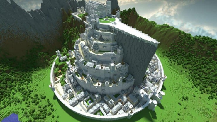 Bangunan Minecraft Paling Menakjubkan minas 
