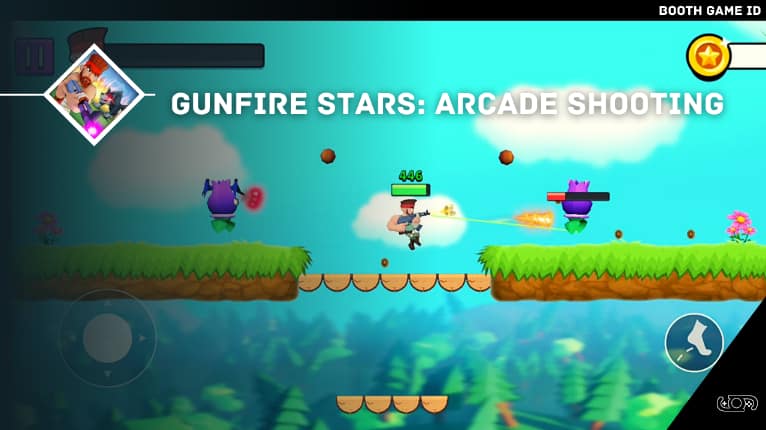 Gunfire Stars Arcade Shooting