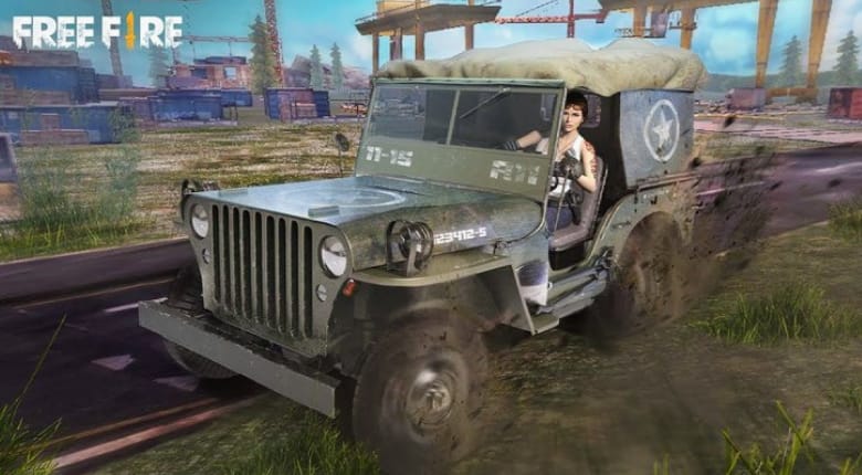 Kendaraan Jeep free fire